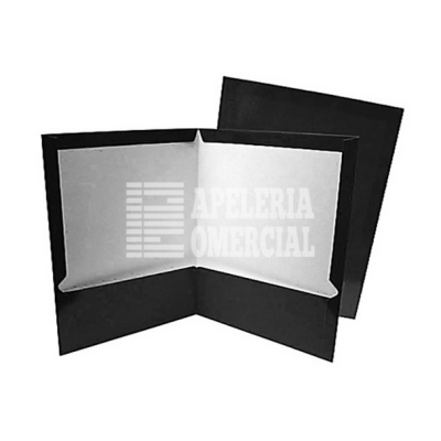 FOLDER T. CARTA PLASTIFICADO C. NEGRO